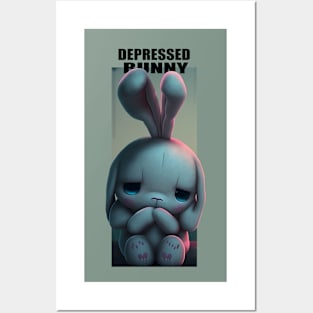 Depressed Bunny_ Posters and Art